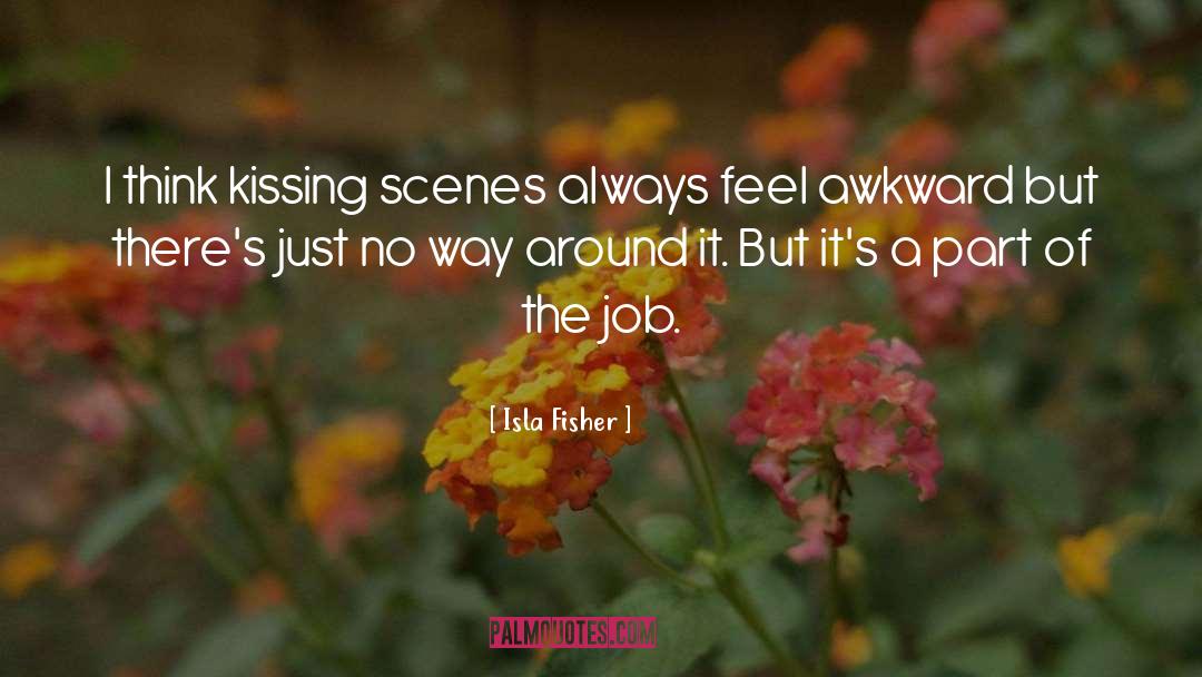 Kissing Wallpapers With quotes by Isla Fisher