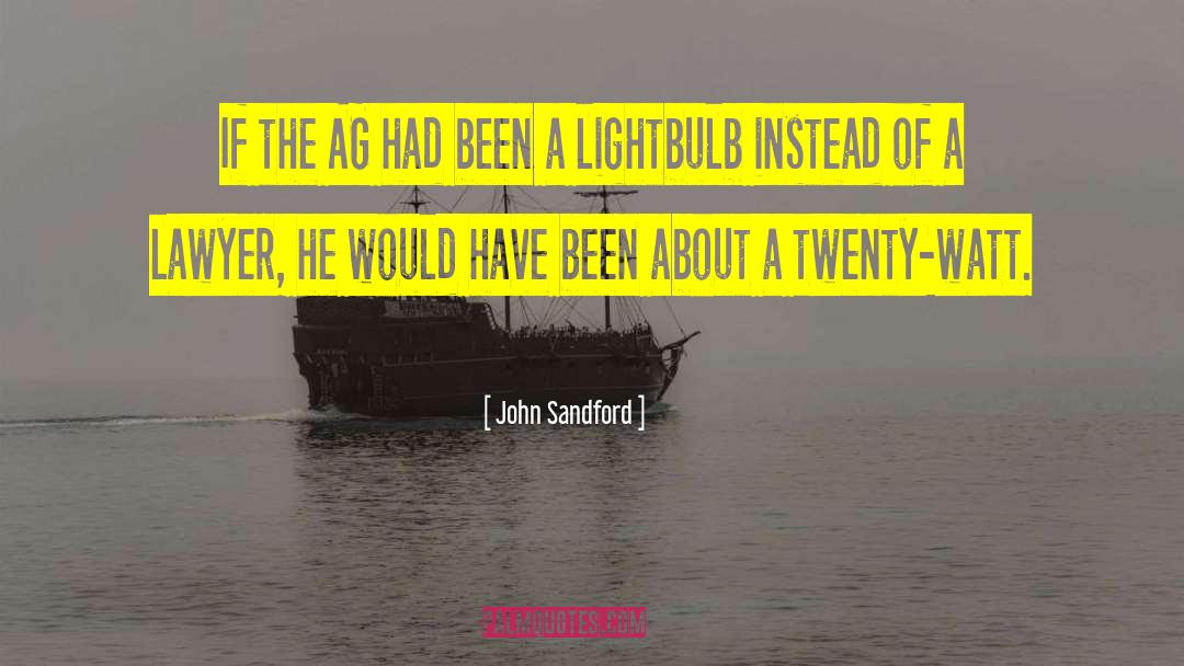 Kisters Ag quotes by John Sandford