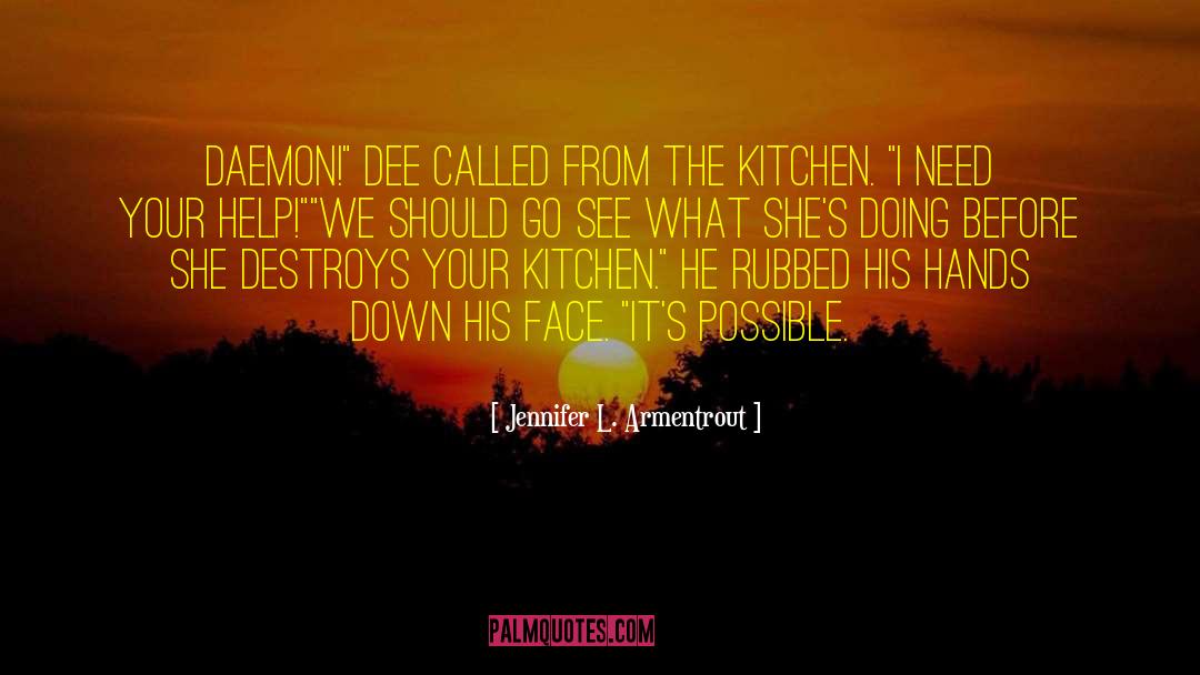 Kitchen Kink quotes by Jennifer L. Armentrout