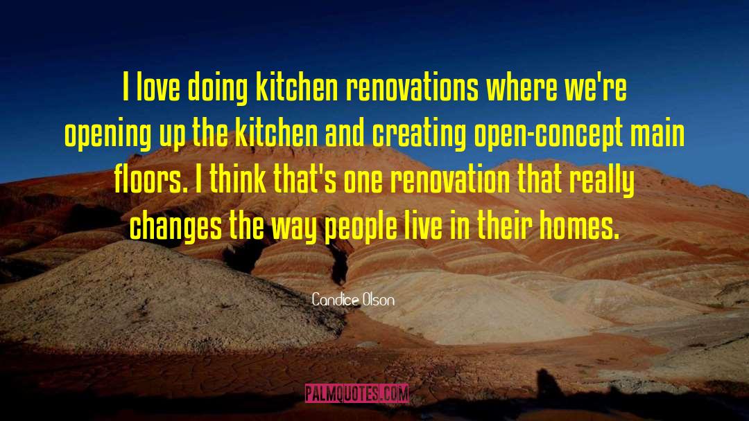 Kitchen Renovations Minneapolis quotes by Candice Olson