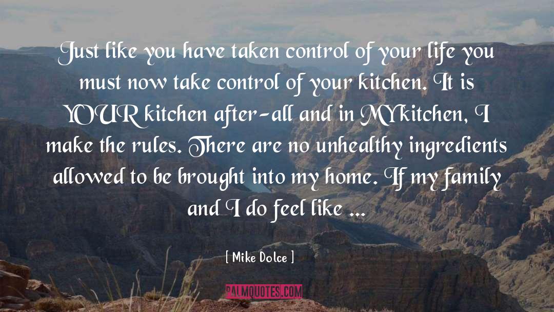 Kitchen Sink quotes by Mike Dolce