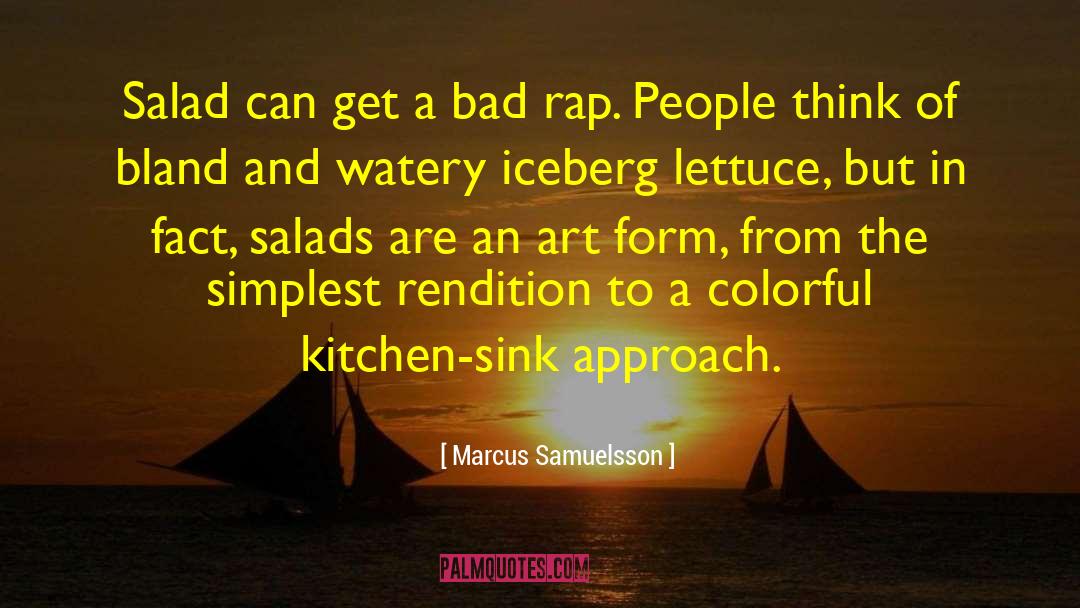Kitchen Sink quotes by Marcus Samuelsson