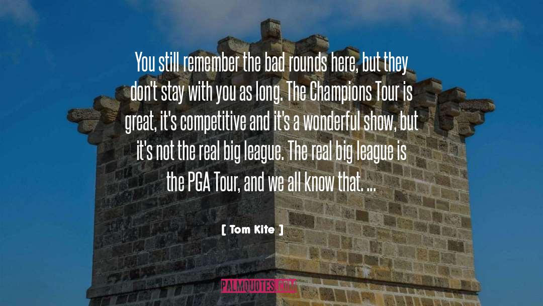 Kite quotes by Tom Kite