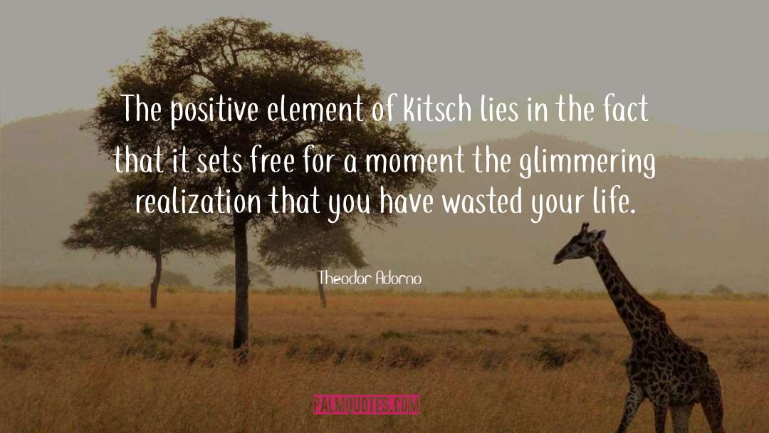 Kitsch quotes by Theodor Adorno