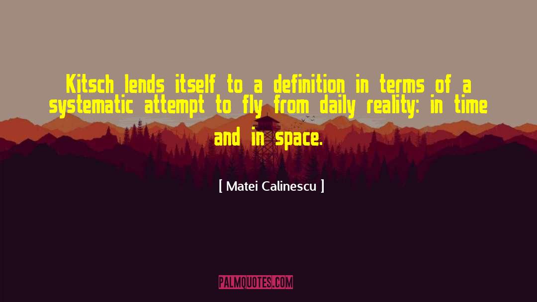 Kitsch quotes by Matei Calinescu