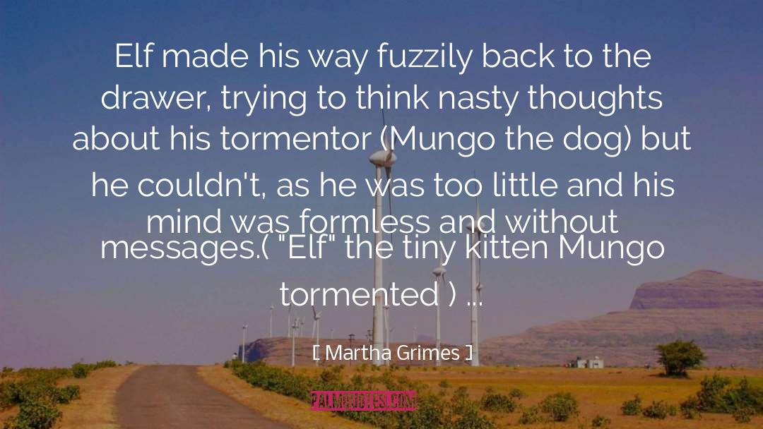 Kitten quotes by Martha Grimes
