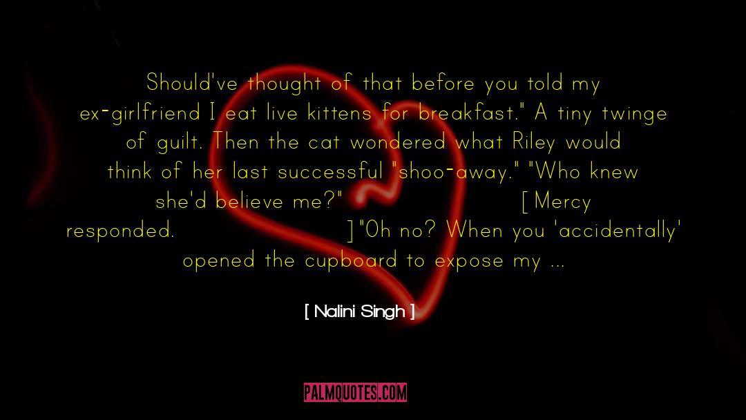 Kitties quotes by Nalini Singh