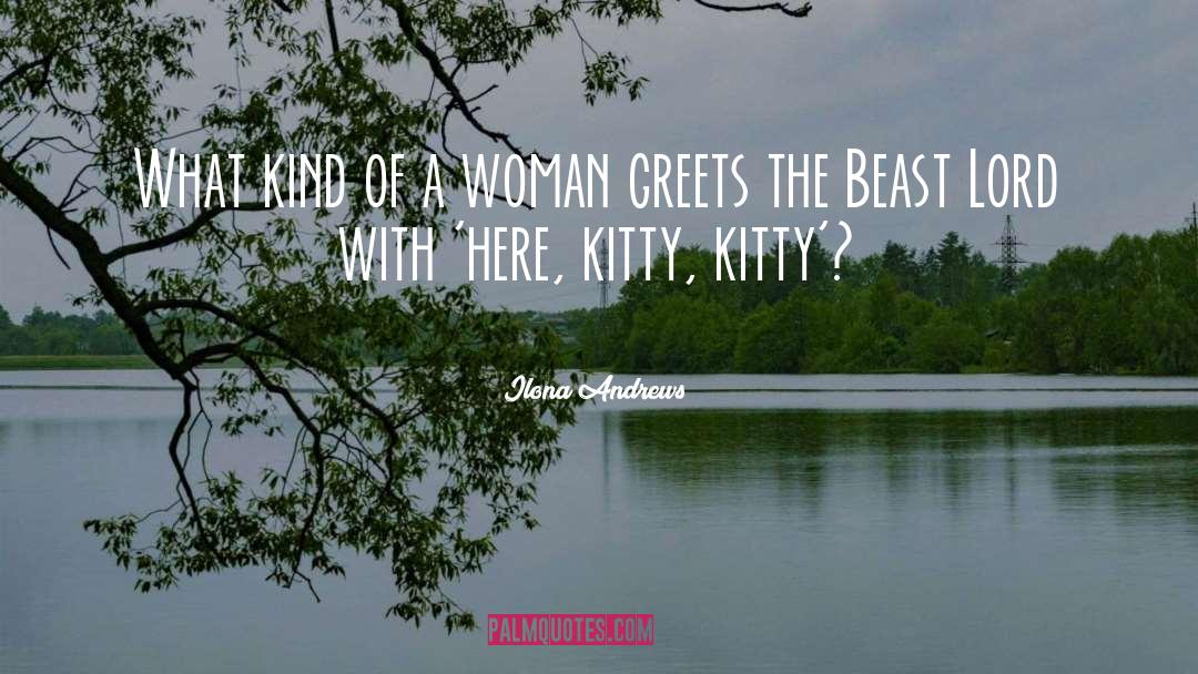 Kitties quotes by Ilona Andrews