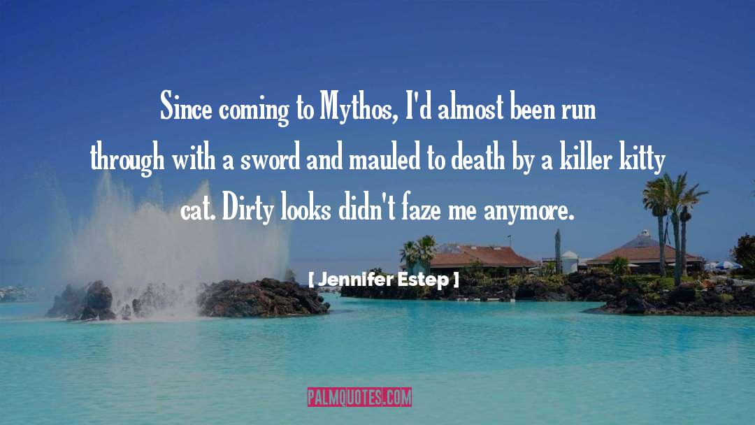 Kitty Cat quotes by Jennifer Estep
