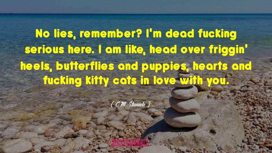 Kitty Logan quotes by C.M. Stunich