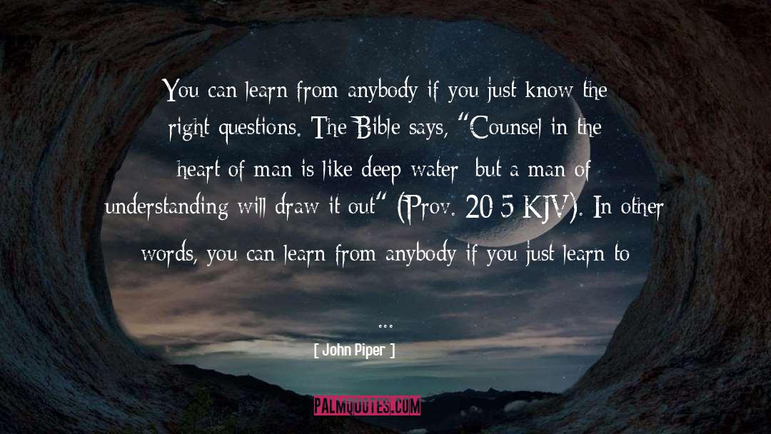 Kjv quotes by John Piper