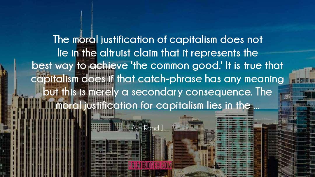 Klarmann Ruling quotes by Ayn Rand