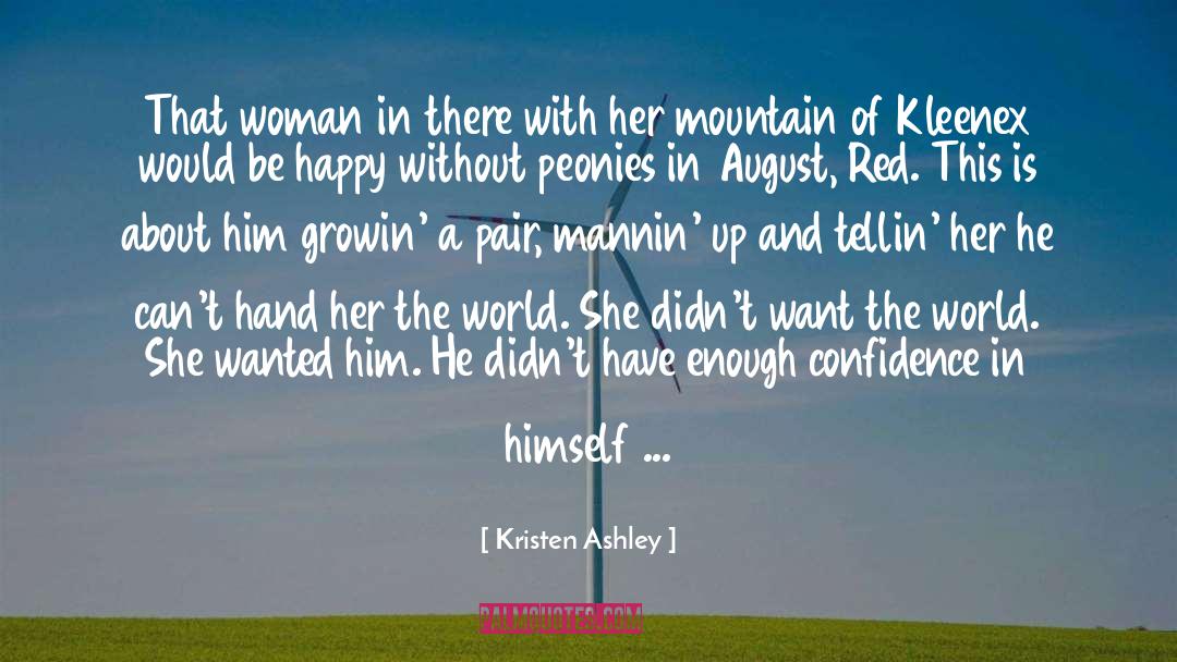 Kleenex quotes by Kristen Ashley