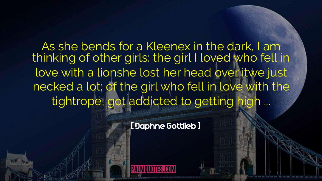 Kleenex quotes by Daphne Gottlieb