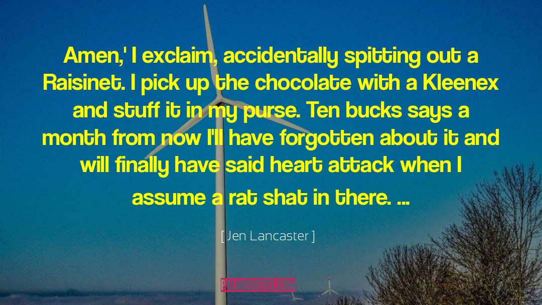 Kleenex quotes by Jen Lancaster
