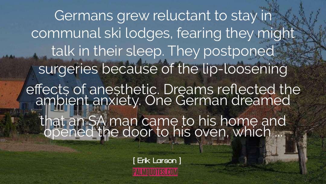 Kleinau Germany quotes by Erik Larson