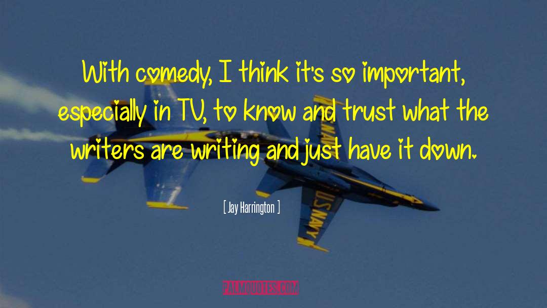 Klejnot Tv quotes by Jay Harrington