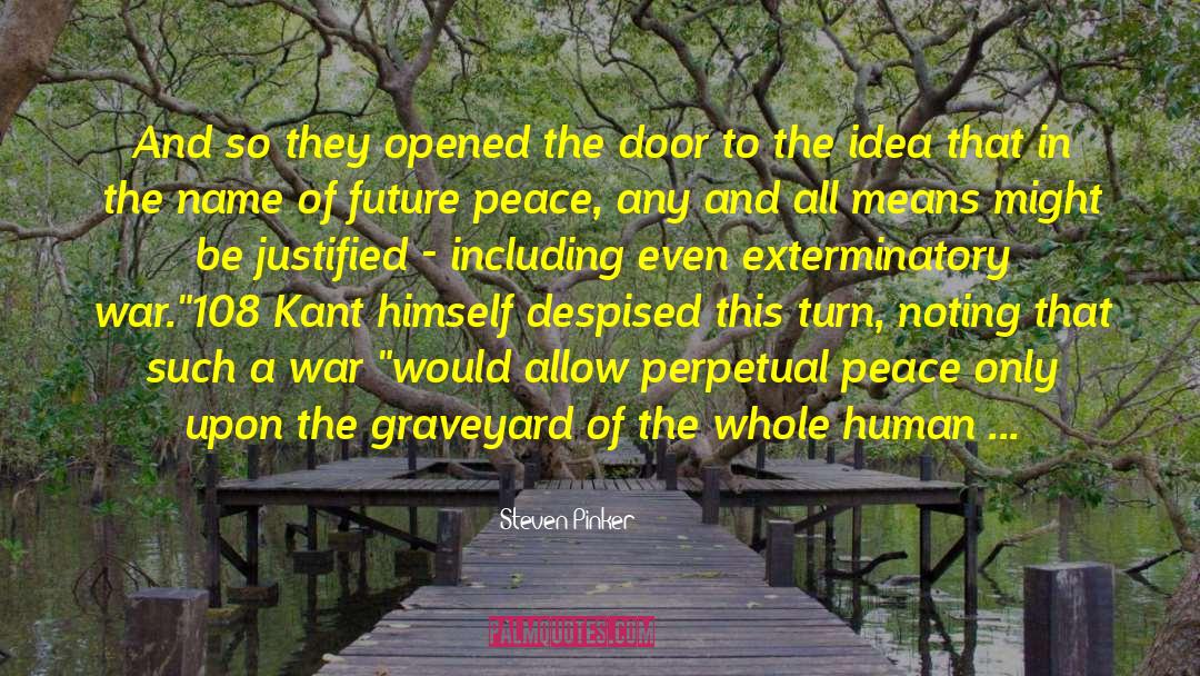 Kleon Name quotes by Steven Pinker