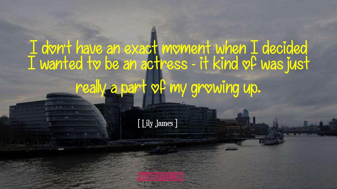 Kleptomaniac Actress quotes by Lily James