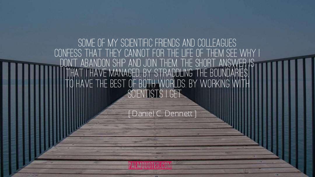 Klinman Lab quotes by Daniel C. Dennett