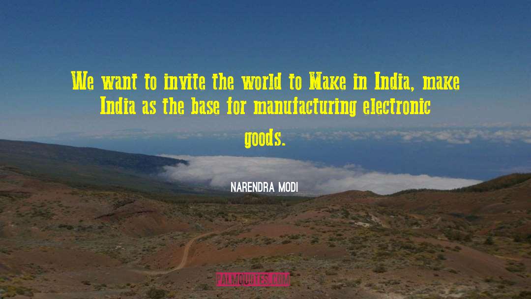 Klippenstein Manufacturing quotes by Narendra Modi