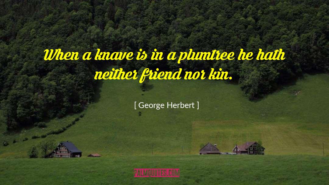 Knave quotes by George Herbert