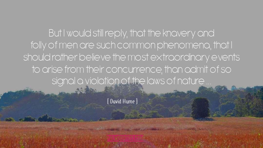 Knavery quotes by David Hume