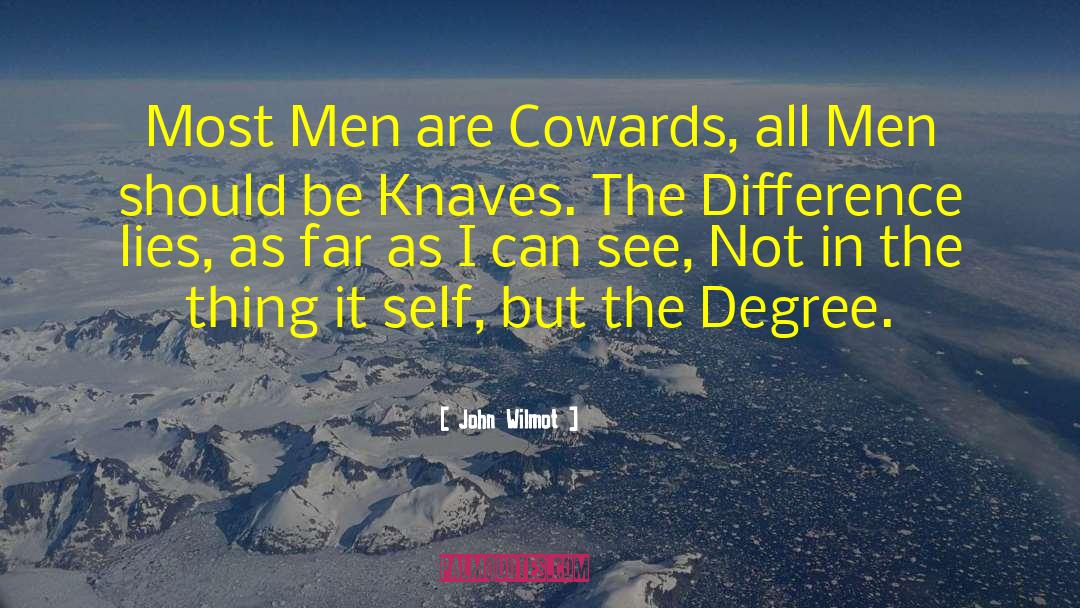 Knaves quotes by John Wilmot