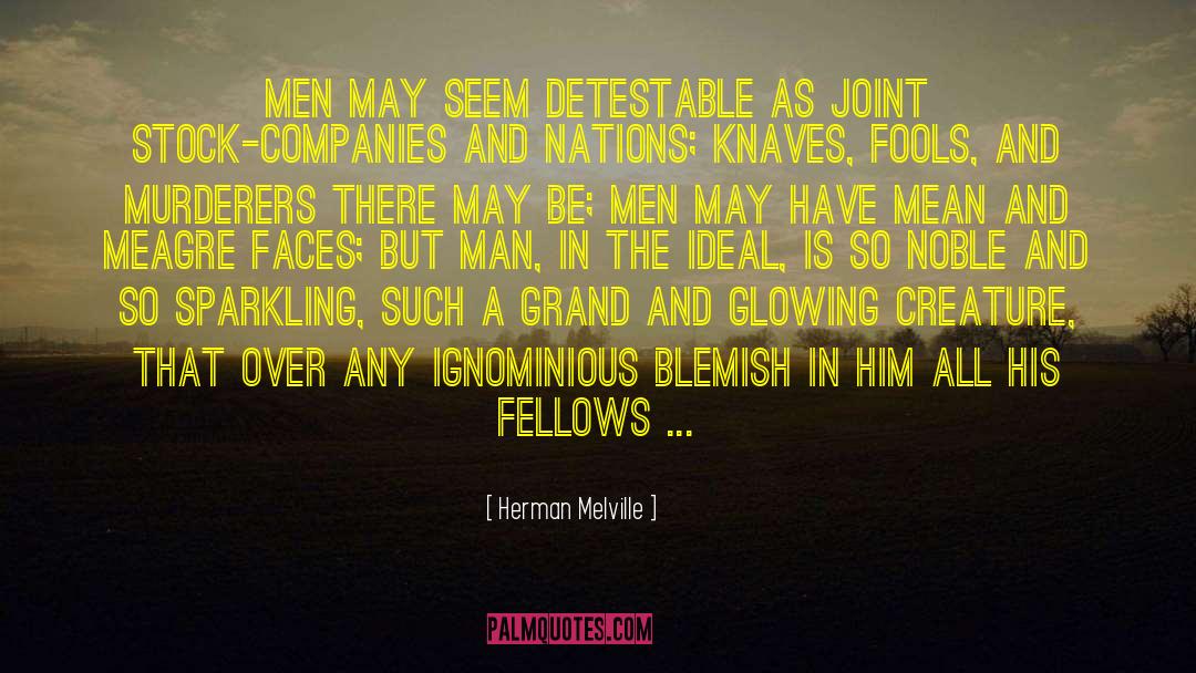 Knaves quotes by Herman Melville