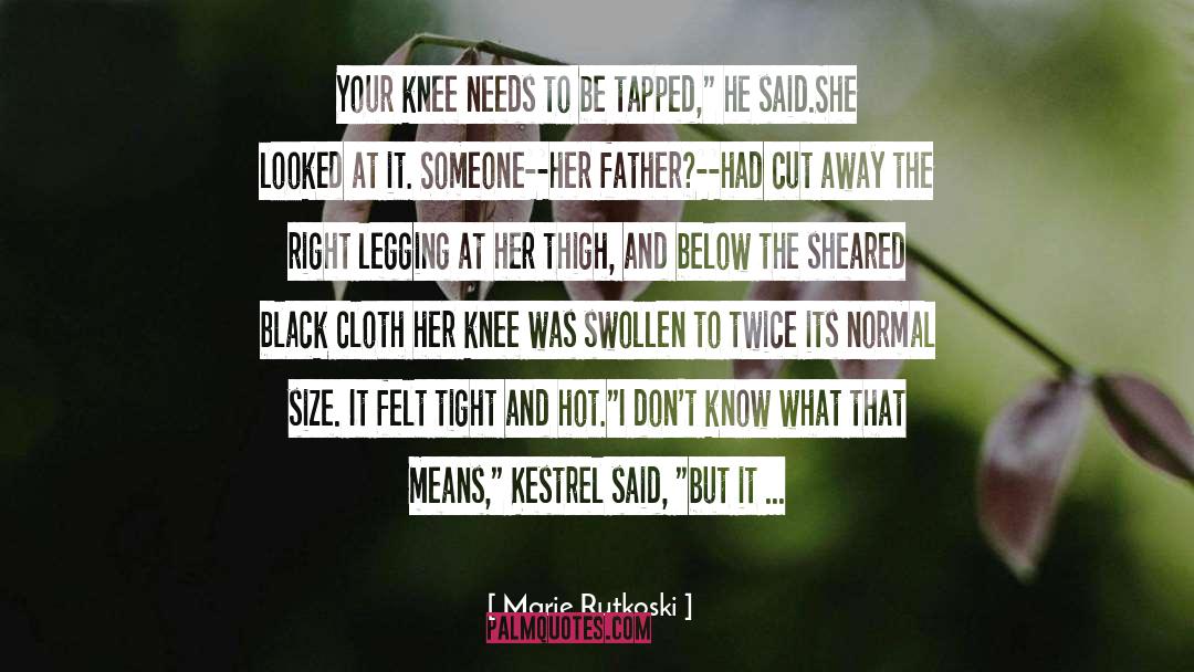 Knee And Foot quotes by Marie Rutkoski