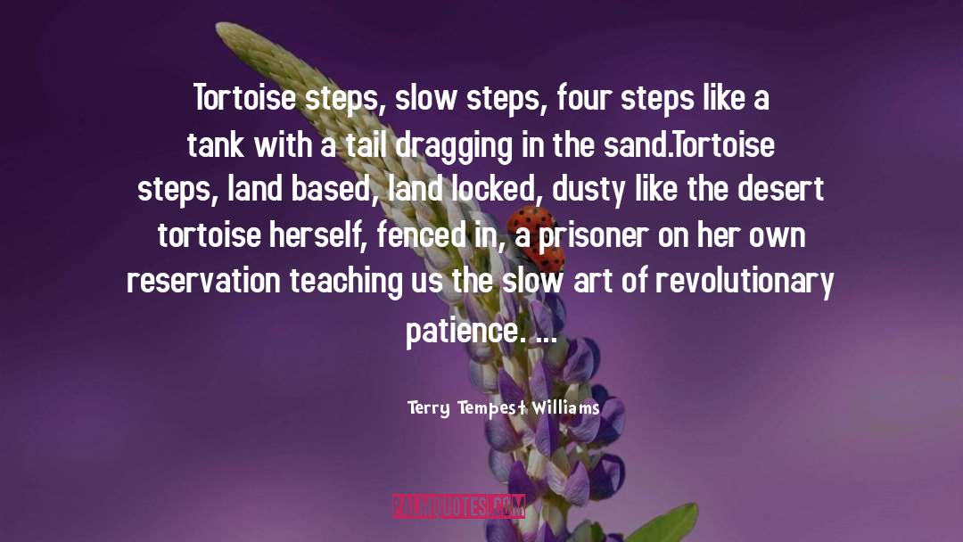 Knee Dragging quotes by Terry Tempest Williams