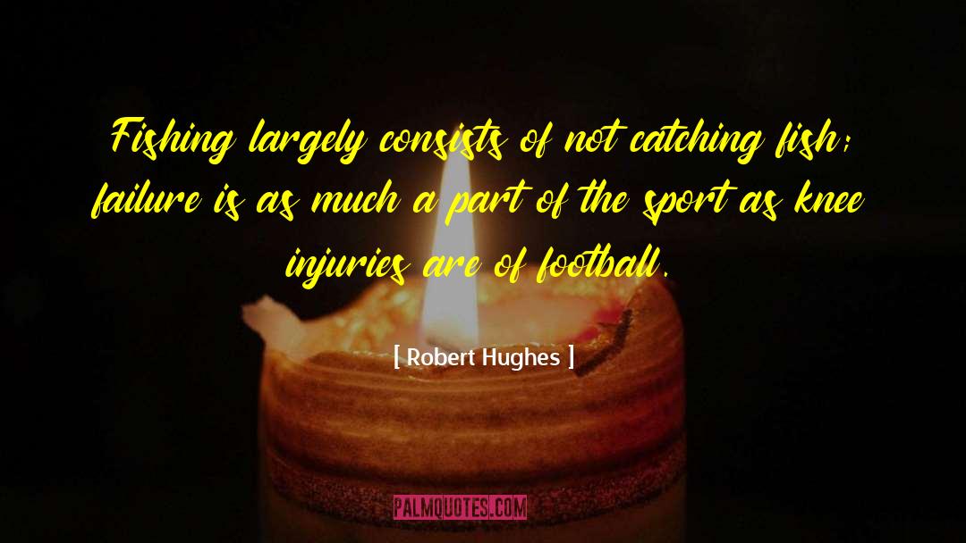 Knee Injuries quotes by Robert Hughes