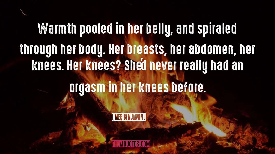 Knees Bow quotes by Meg Benjamin