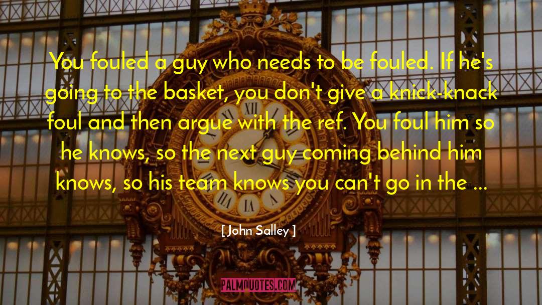 Knick Knacks quotes by John Salley