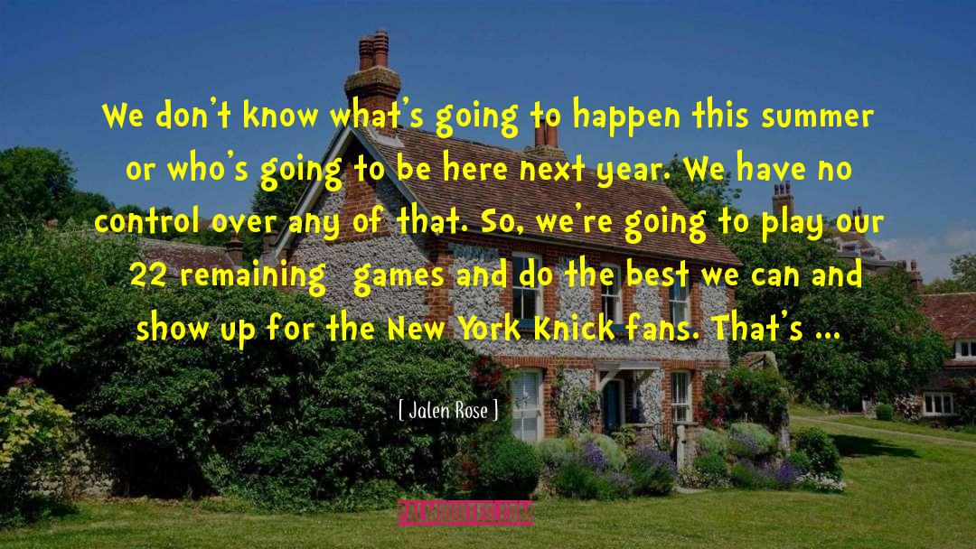 Knick Knacks quotes by Jalen Rose