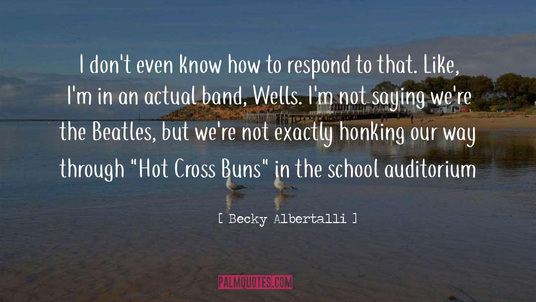 Knickerbockers Band quotes by Becky Albertalli
