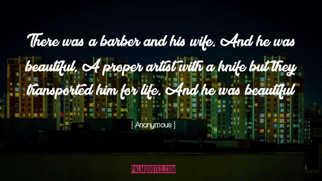 Knife Fights quotes by Anonymous