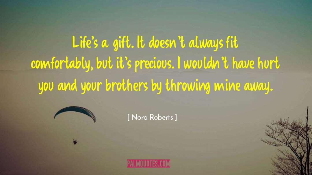 Knife Throwing quotes by Nora Roberts