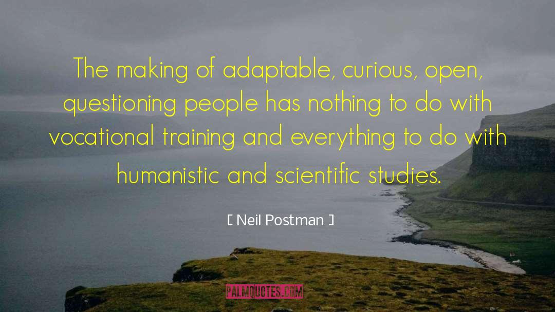 Knife Training quotes by Neil Postman