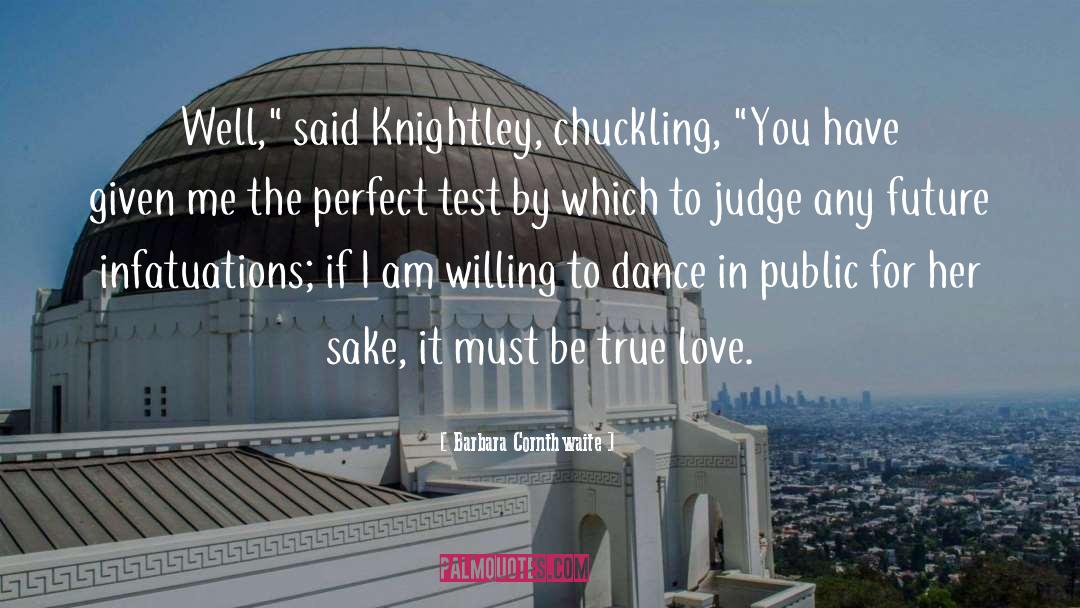 Knightley quotes by Barbara Cornthwaite