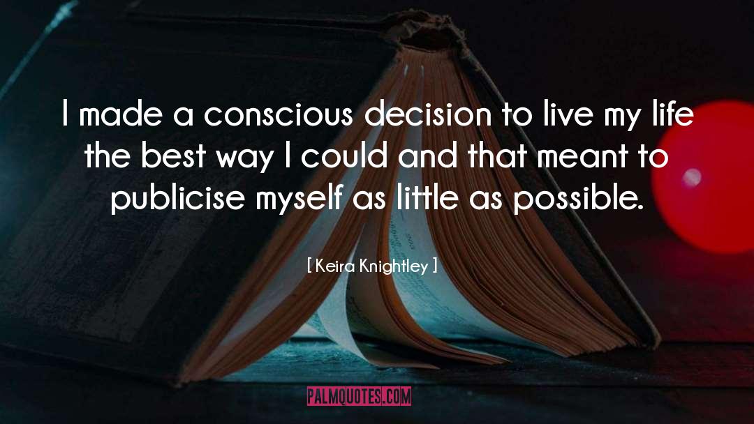 Knightley quotes by Keira Knightley