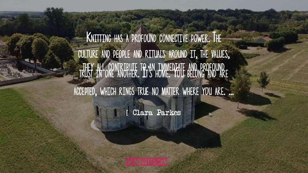 Knitter quotes by Clara Parkes