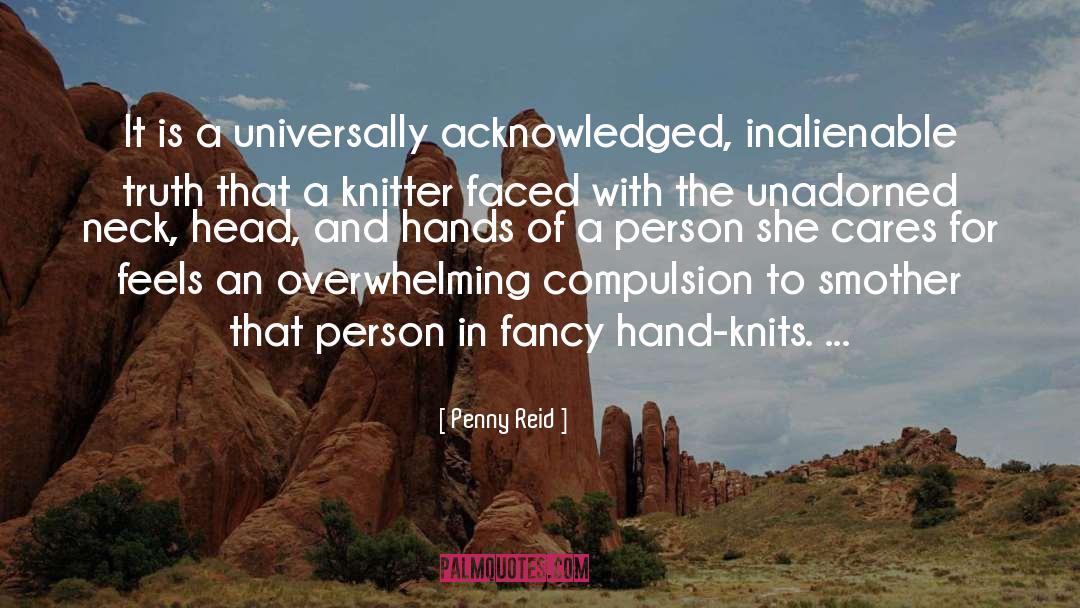 Knitter quotes by Penny Reid