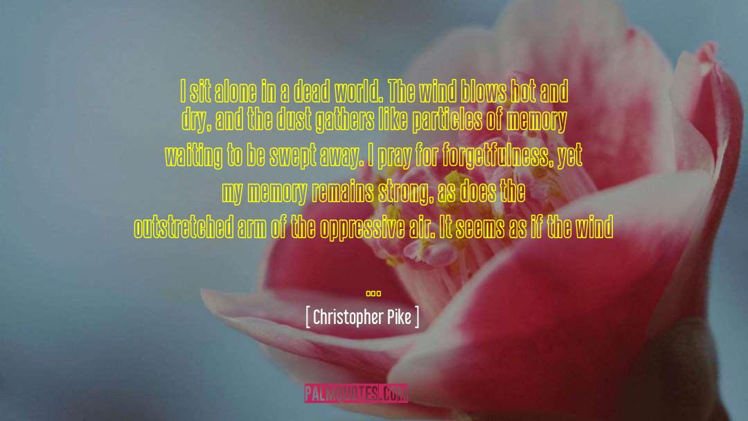 Knitting Needles quotes by Christopher Pike