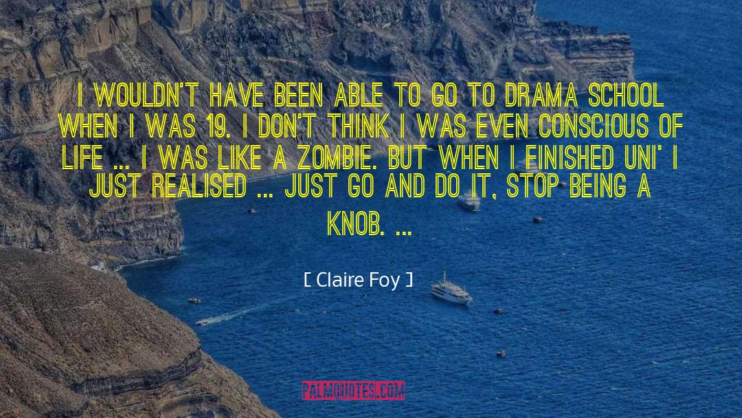 Knob quotes by Claire Foy