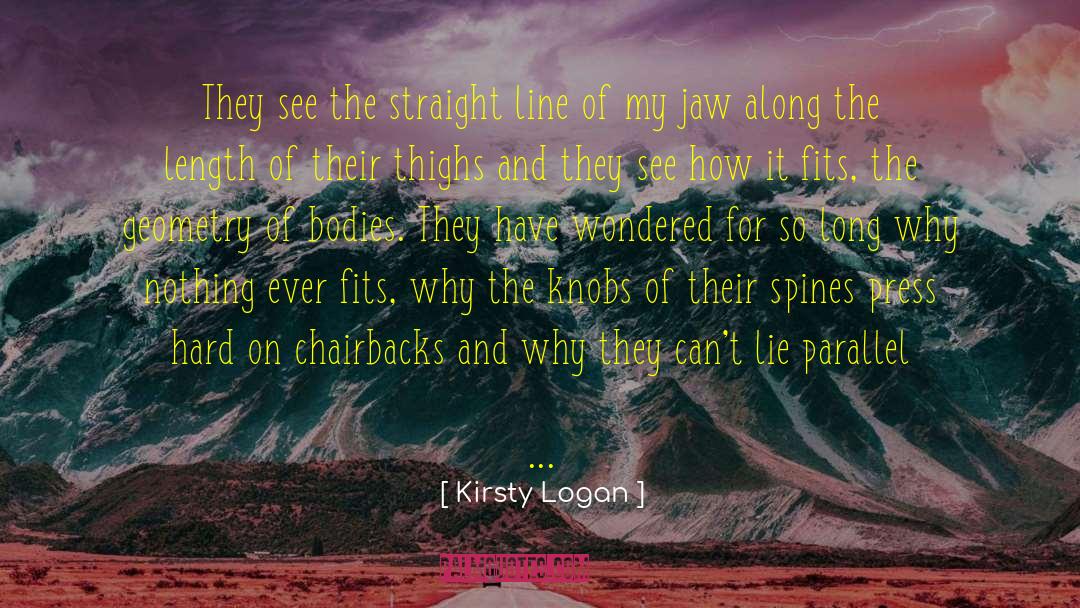 Knobs quotes by Kirsty Logan