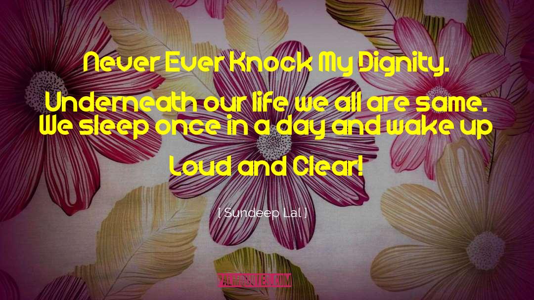 Knock Kneed quotes by Sundeep Lal