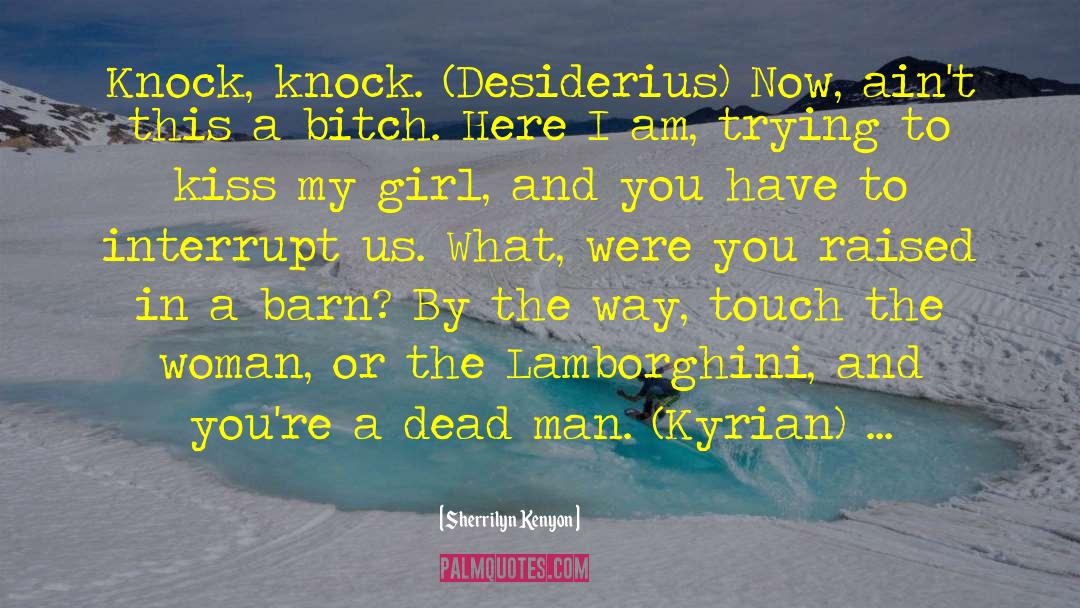 Knock Kneed quotes by Sherrilyn Kenyon