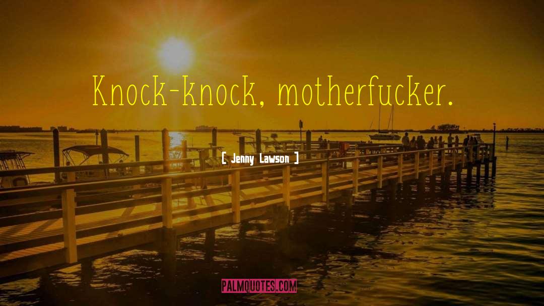 Knock Kneed quotes by Jenny Lawson