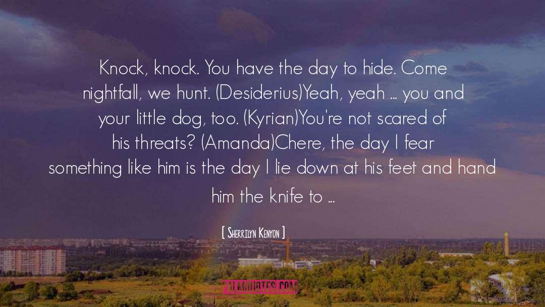Knock Knock quotes by Sherrilyn Kenyon